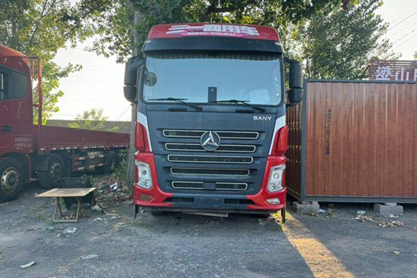 Sany Group Silver Pine Edition 480HP 8x4 9.5m Stake Truck (China VI) Front 4x4 Rear 8x8 Cummins Used for sale