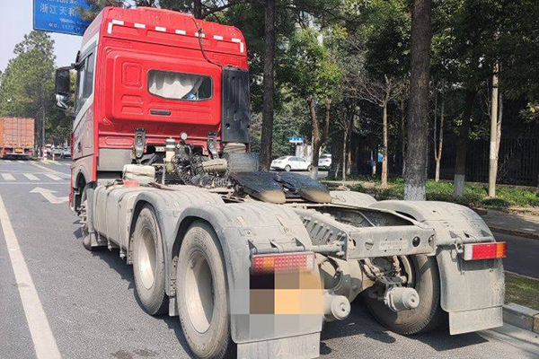 Sany Group Justice Edition 460hp 6x4 tractor (China VI) dual-drive Yuchai used tractor, yellow plate for sale