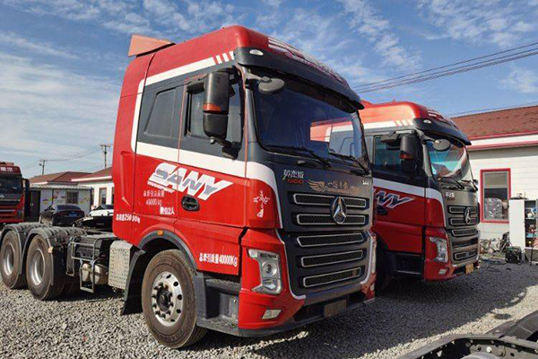 Sany Group Yingjie Edition 500 HP 6X4 tractor (National V) dual-drive Weichai used tractor, yellow p for sale
