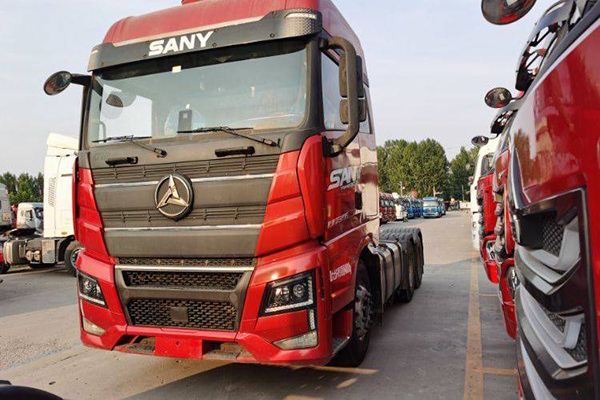Sany Group Wangdao 395 380hp 6x4 tractor (China VI) dual-drive used Sany Power tractor in Kunshan, y
