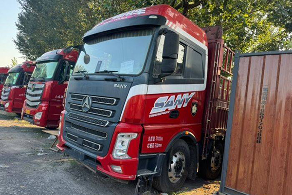 Sany Group Silver Pine Edition 480HP 8x4 9.5m Stake Truck (China VI) Front 4x4 Rear 8x8 Cummins Used