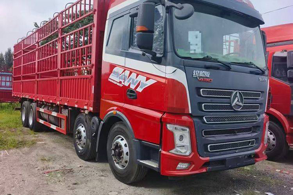 good Sany Group Junling Edition 430HP 8x4 9.5m Stake Truck (National V Emission Standard) Front 4x4 Rear