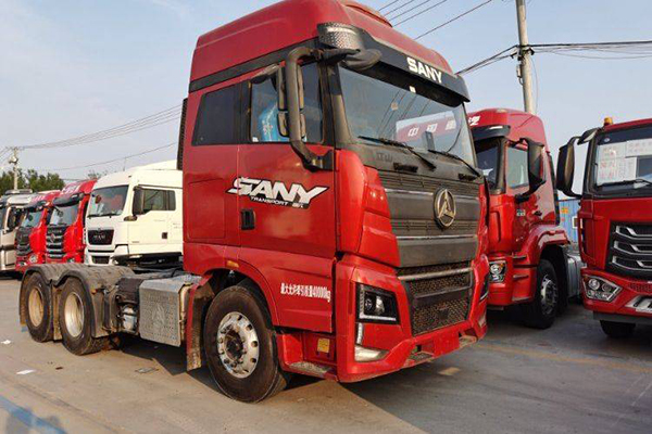 Sany Group Wangdao 395 380hp 6x4 tractor (China VI) dual-drive used Sany Power tractor in Kunshan, y for sale