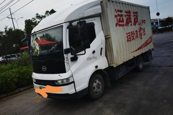 BYD T3 3T 4.46m Enclosed Box Truck Used Electric Truck Electric Enclosed Box Truck
