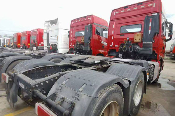 Sany Group Wangdao 395 380HP 6X4 tractor (China VI) dual-drive Dachai used tractor, yellow plate in China