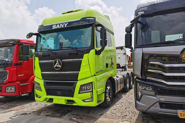 Sany Group Jiangshan Hero Edition 585HP 6X4 AMT Automatic Transmission Tractor Truck (China VI Emiss