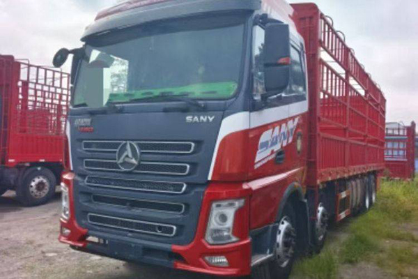 Sany Group Junling Edition 430HP 8x4 9.5m Stake Truck (National V Emission Standard) Front 4x4 Rear