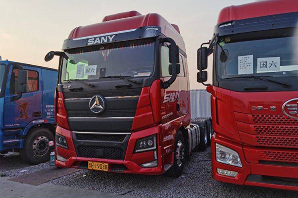 Sany Group Jiangshan Edition 565HP 6X4 AMT Automatic Transmission Tractor Truck (China VI Emission S