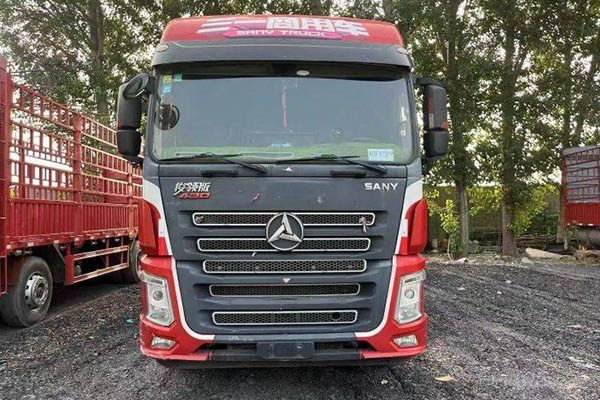 good Sany Group Junling Edition 430HP 8x4 9.5m Stake Truck (National V Emission Standard) Front 4x4 Rear