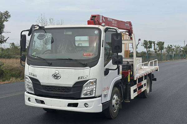 Dongfeng Liuzhou Motor Chenglong H7 140 3 4X2 Truck-Mounted Crane for sale