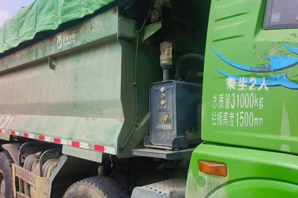 Qingdao Jiefang Tian V heavy truck, 350 hp, 6x4, 5.6m, Weichai used dump truck in China