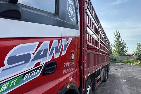 Sany Group Silver Pine Edition 460HP 8x4 9.5m Stake Truck (China VI) Front 4x4 Rear 8x8 Used Sany Po in China