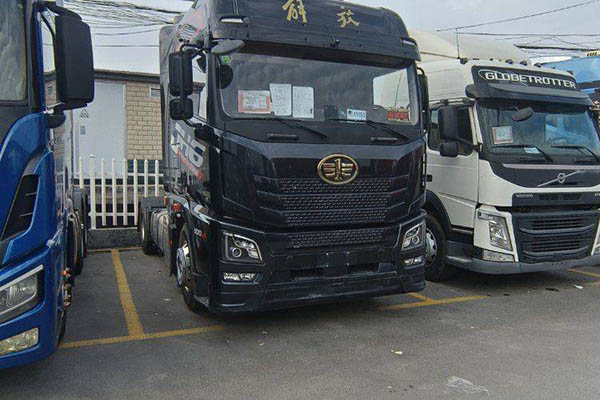good Qingdao Jiefang JH6 heavy-duty truck, Pilot Edition 2.0, 500 hp, 4x2, AMT, single-axle, used Xichai