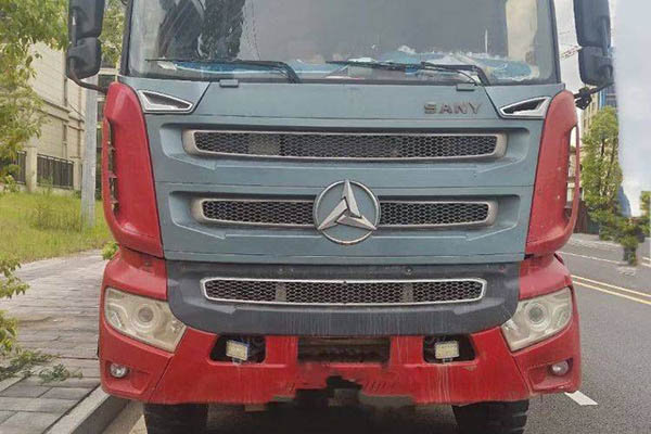 Sany Group Heavy Duty 462HP 6X4 5.6m Rear Eight-Wheel Used Xichai Dump Truck