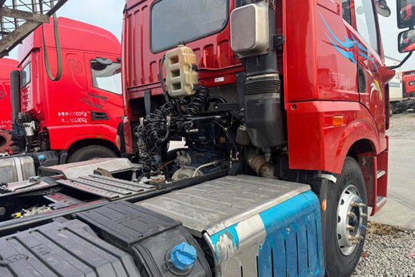 Qingdao Jiefang Han VH 460HP 6X4 tractor (China VI) dual-drive Weichai used tractor in China