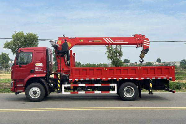 Dongfeng Liuzhou Chenglong Truck Crane Chenglong M3 240 6 4X2 in China