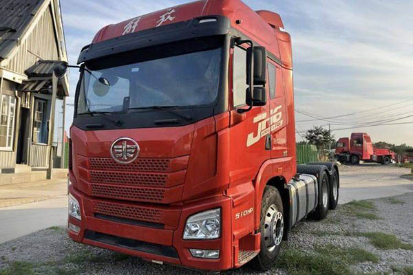 Qingdao Jiefang JH6 heavy-duty truck, Pilot Edition 2.0, 510 hp, 6x4 dual-drive, Weichai used tracto