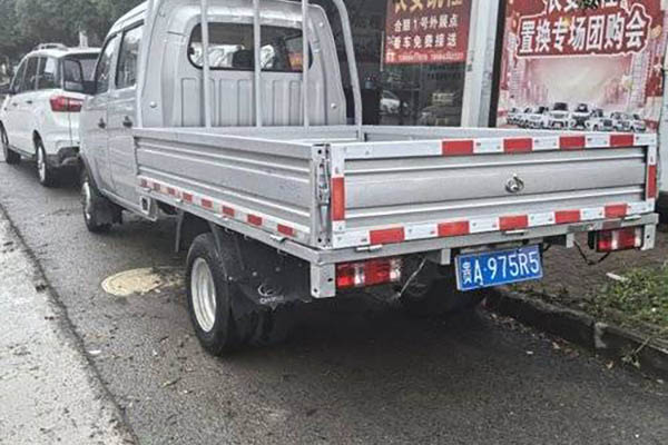 Changan X3 PLUS 2022 Flagship Model, 1.6L Gasoline, 122HP, 2.55m Double-Row Sideboard Mini Truck (Na in China