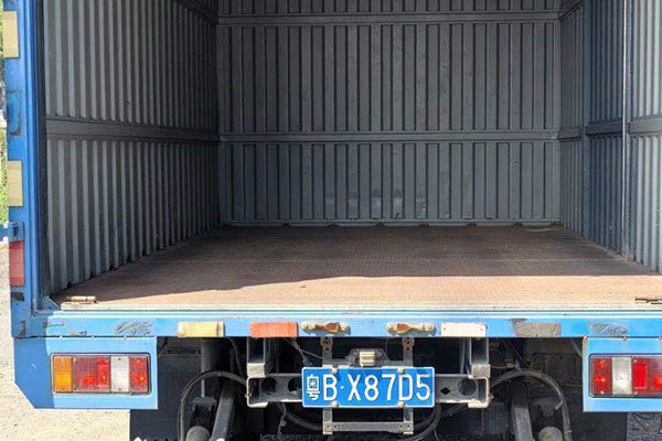 good Jiangling Kaiyun Upgraded Version Widebody Standard Model 116HP 4.08m Single-row Van Light Truck Single-axle Used Jiangling Truck