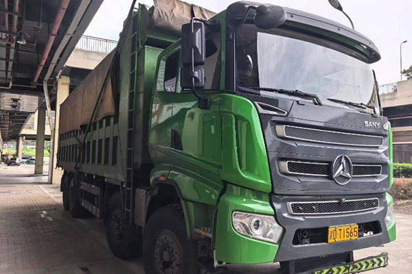 good Sany Group Heavy Duty 517HP 8x4 7.6m 8x8 Used Xichai Dump Truck