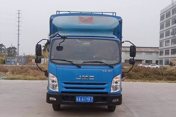 good Jiangling Kaiyun Strong Edition Widebody Standard Model 129HP 4.08m Single-row Stake Light Truck Sin