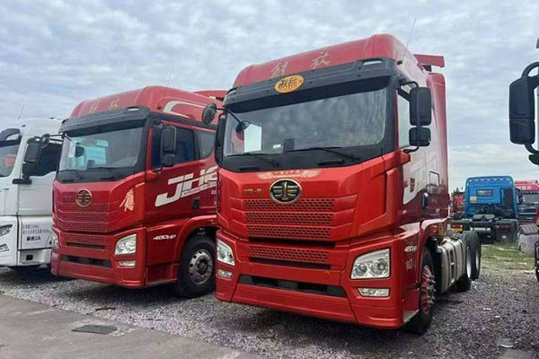 Qingdao Jiefang JH6 heavy-duty truck, Pilot Edition 2.0, 480 hp, 6x4 dual-drive, Weichai used tracto