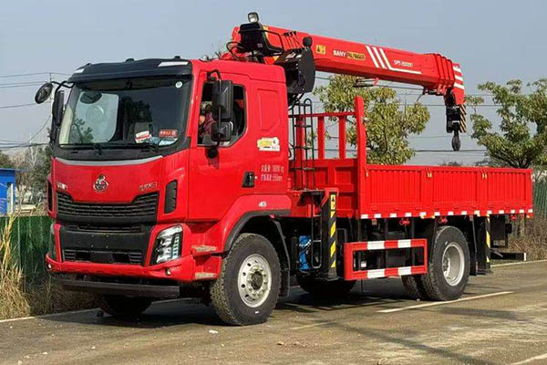 Dongfeng Liuzhou Chenglong M3 240 4.6 4X2 Truck-Mounted Crane in China