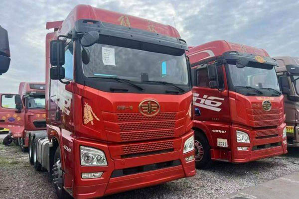 good Qingdao Jiefang JH6 heavy-duty truck, Pilot Edition 2.0, 480 hp, 6x4 tractor, used Weichai tractor