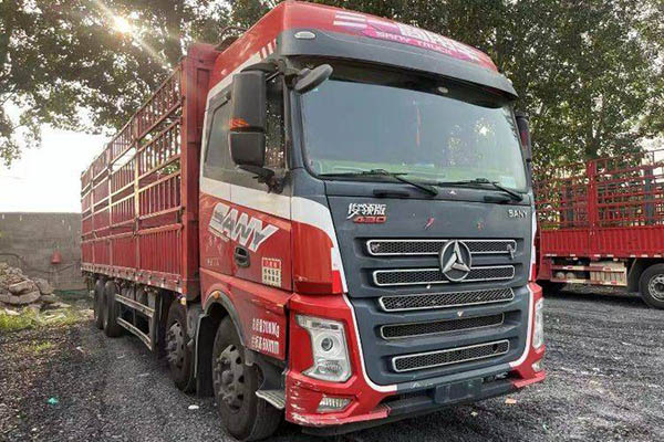 Sany Group Junling Edition 430HP 8x4 9.5m Stake Truck (National V Emission Standard) Front 4x4 Rear for sale