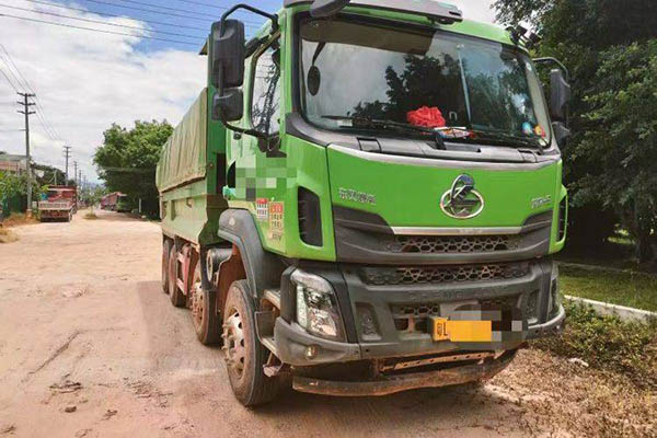 Dongfeng Liuzhou Motor Chenglong H5 280HP 8X4 5.8m Dump Truck (440 Rear Axle) (National V) Front 4x4 Rear 8x8 Yuchai Used Dump Truck for sale