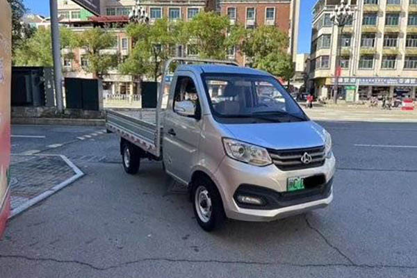 Changan Kuayuewang X1 2.84T 3.05m single-row pure electric flatbed mini truck. Used electric truck. for sale