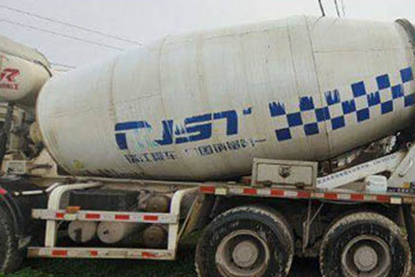 Sany Group 312HP 8X4 7.99m3 concrete mixer truck, used Mercedes-Benz mixer truck