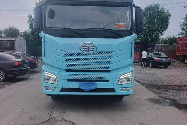 Qingdao Jiefang JH6 Smart Edition 350HP 6X2 9.5m Stake Truck (Front 4x4 Rear 4x4) Used Xichai Truck for sale