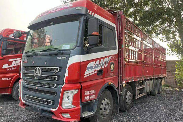 Sany Group Junling Edition 430HP 8x4 9.5m Stake Truck (National V Emission Standard) Front 4x4 Rear