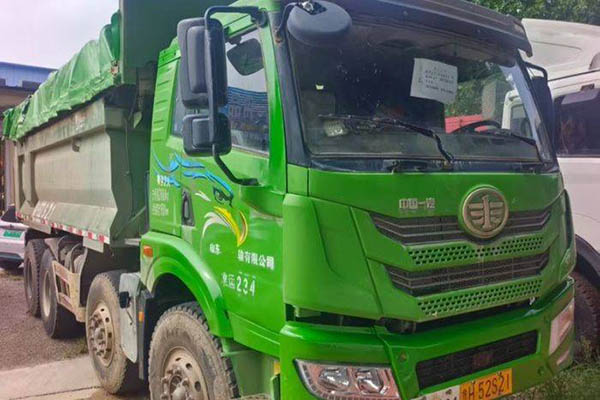 good Qingdao Jiefang Tian V heavy truck, 350 hp, 6x4, 5.6m, Weichai used dump truck