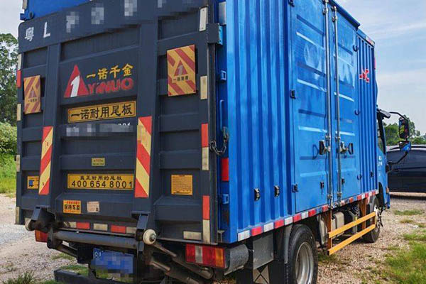 Jiangling Kaiwei Widebody Deluxe Edition 150HP 4.08m Single-row Van Light Truck Single-axle Used Jiangling Truck in China
