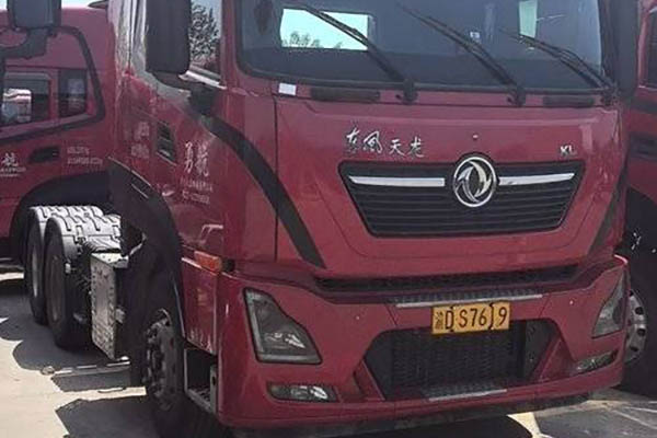 Dongfeng Commercial Vehicles Tianlong KL heavy-duty truck, 520 hp, 6x4 tractor (China VI) dual-drive, used Dongfeng tractor. for sale