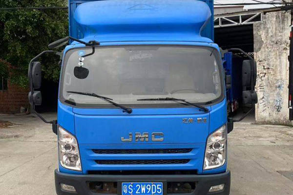 good Jiangling Kaiyun Blue Whale 129HP 4.08m Single-row Light Truck Single-axle Used Jiangling Truck