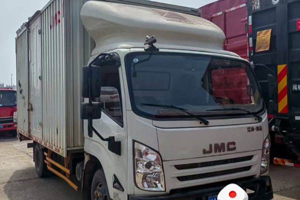 Jiangling Kaiyun Strong Edition Light-Duty Luxury Model 129 HP 4.08m Single-Row Van Light Truck Single Axle Used Jiangxi Isuzu Truck
