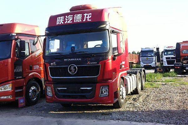 Shacman Heavy Duty Truck Delong X5000 550HP 6X4 Tractor Truck (National V Emission Standard) Dual Drive Weichai Used Tractor Truck for sale