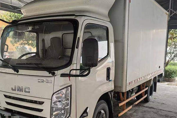 Jiangling Kaiyun Upgraded Version 146HP 4.2m Single-row Van Light Truck Single-axle Used Jiangling Truck