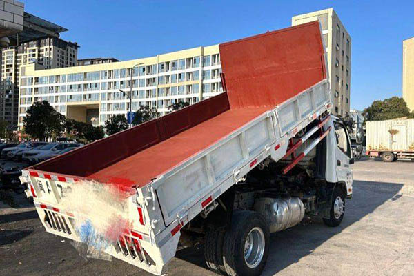 sale Foton Ruiwo ES3 154HP 4.2m single-axle dump truck. Used Weichai dump truck