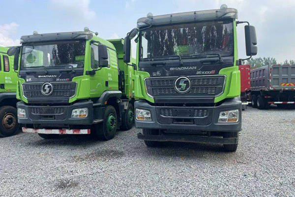 Shacman Delong M3000S Elite Edition 430HP 8x4 7.6m Dump Truck (China VI Emission Standard) Front 4x4 Rear 8x8 Used Weichai Dump Truck for sale