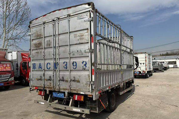 Shacman Delong K3000 160HP 4.15m single-row gate type light truck (China VI emission standards) single-axle Weichai used truck in China