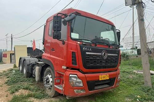 Dongfeng Commercial Vehicles Tianlong VL heavy-duty truck, 400 hp, 6x4 tractor (China VI) dual-drive, used Dongfeng Cummins tractor. in China