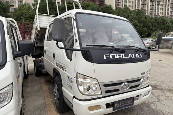 Foton Times Xiaoyun 7 82HP 4X2 2.93m single-axle dump truck, used diesel dump truck for sale