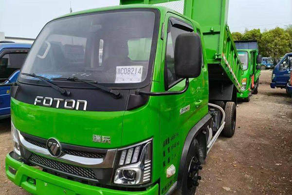 Foton Ruiwo King Kong S1 150HP 4X2 3.15m single-axle dump truck, used diesel dump truck
