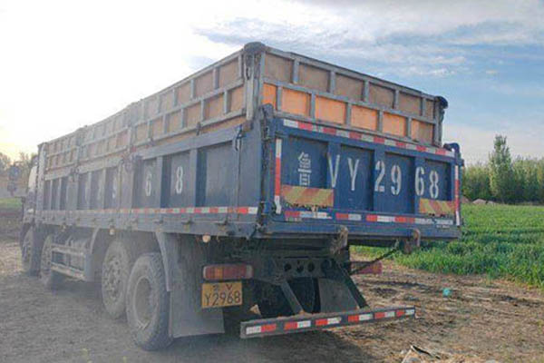 Foton Ruiwo King Kong ES7 270HP 8X2 7.6m Dump Truck 8X2 Yuchai Used Dump Truck in China