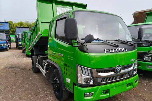 good Foton Ruiwo King Kong S1 150HP 4X2 3.15m single-axle dump truck, used diesel dump truck