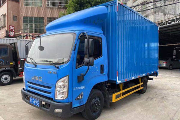 Jiangling Kaiyun Blue Whale 129HP 4.08m Single-row Light Truck Single-axle Used Jiangling Truck